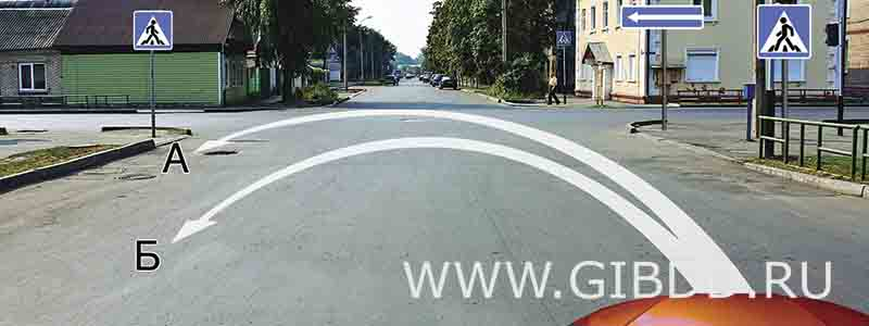 Дорожная ситуация к билету 24, вопросу 9