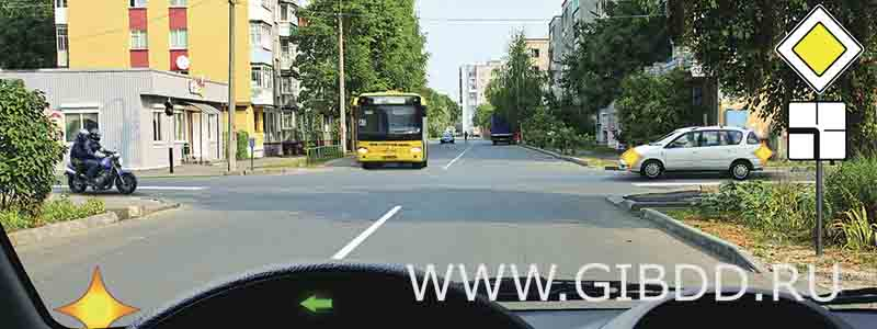 Дорожная ситуация к билету 30, вопросу 15
