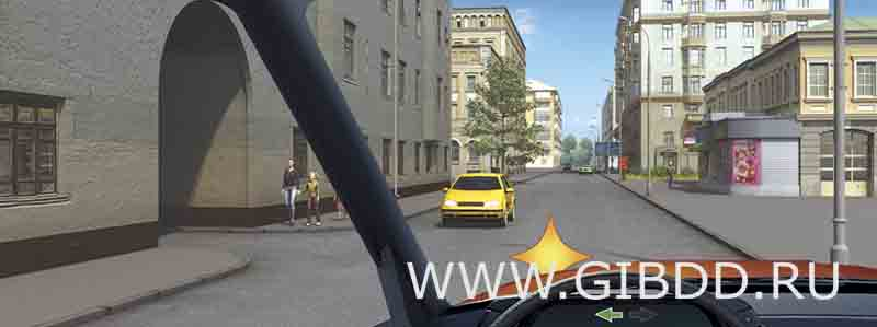 Дорожная ситуация к билету 35, вопросу 8