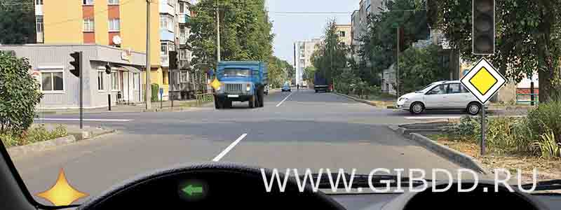 Дорожная ситуация к билету 36, вопросу 15