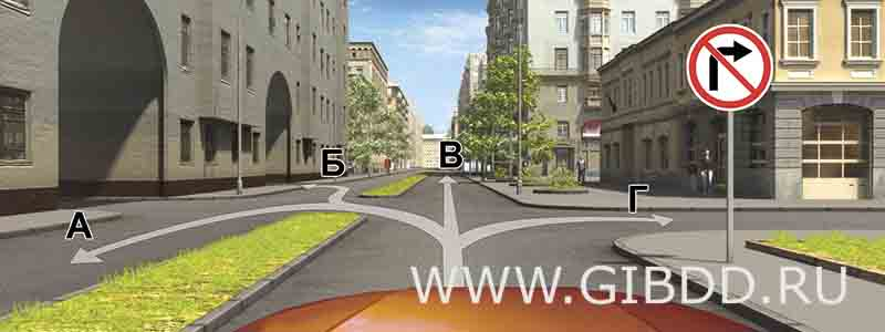Дорожная ситуация к билету 39, вопросу 3