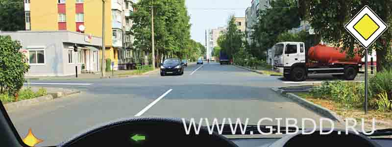 Дорожная ситуация к билету 4, вопросу 15