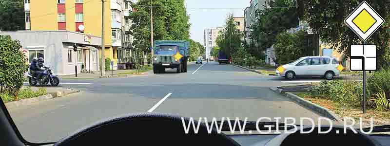 Дорожная ситуация к билету 7, вопросу 15